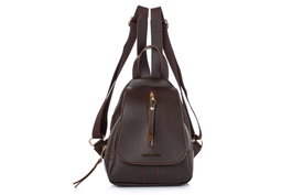 Lucky Bees Mochila 945 v2 Cuero de Poliéster Marrón
